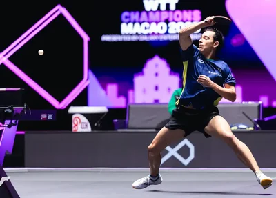 Calderano perde em seu milésimo jogo e é vice-campeão do WTT de Macau