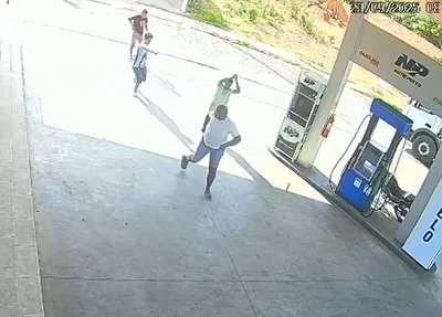 Câmera flagrou tentativa de homicídio em São Pedro do Piauí