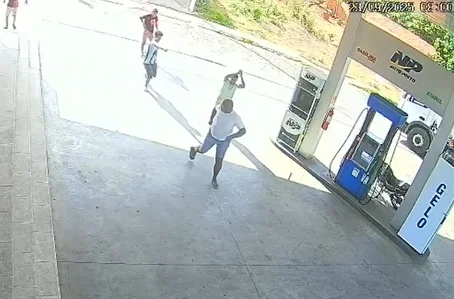 Câmera flagrou tentativa de homicídio em São Pedro do Piauí