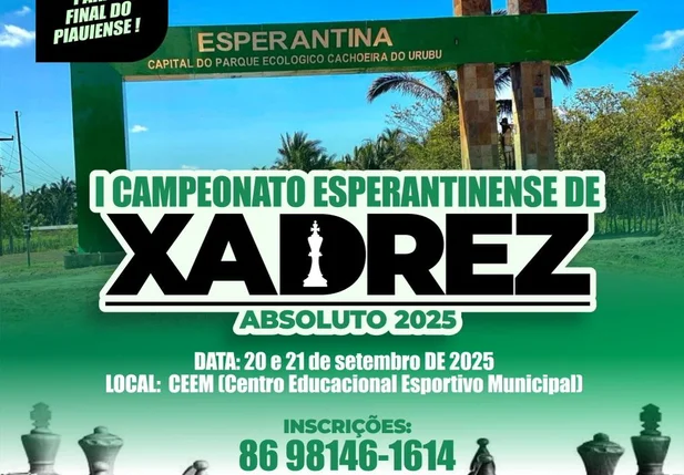 Campeonato de Xadrez em Esperantina
