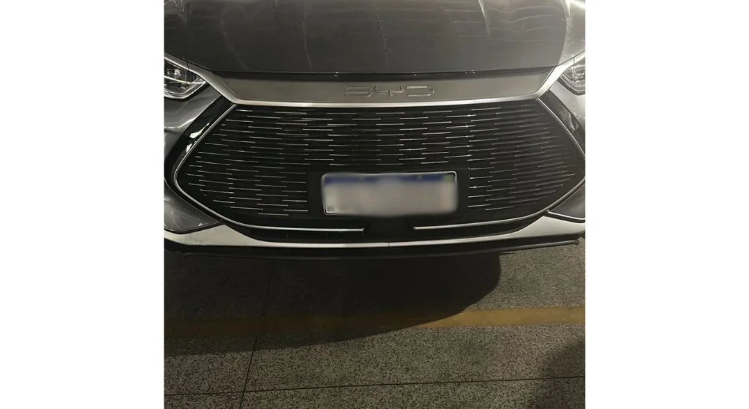 Carro Byd apreendido nas diligências
