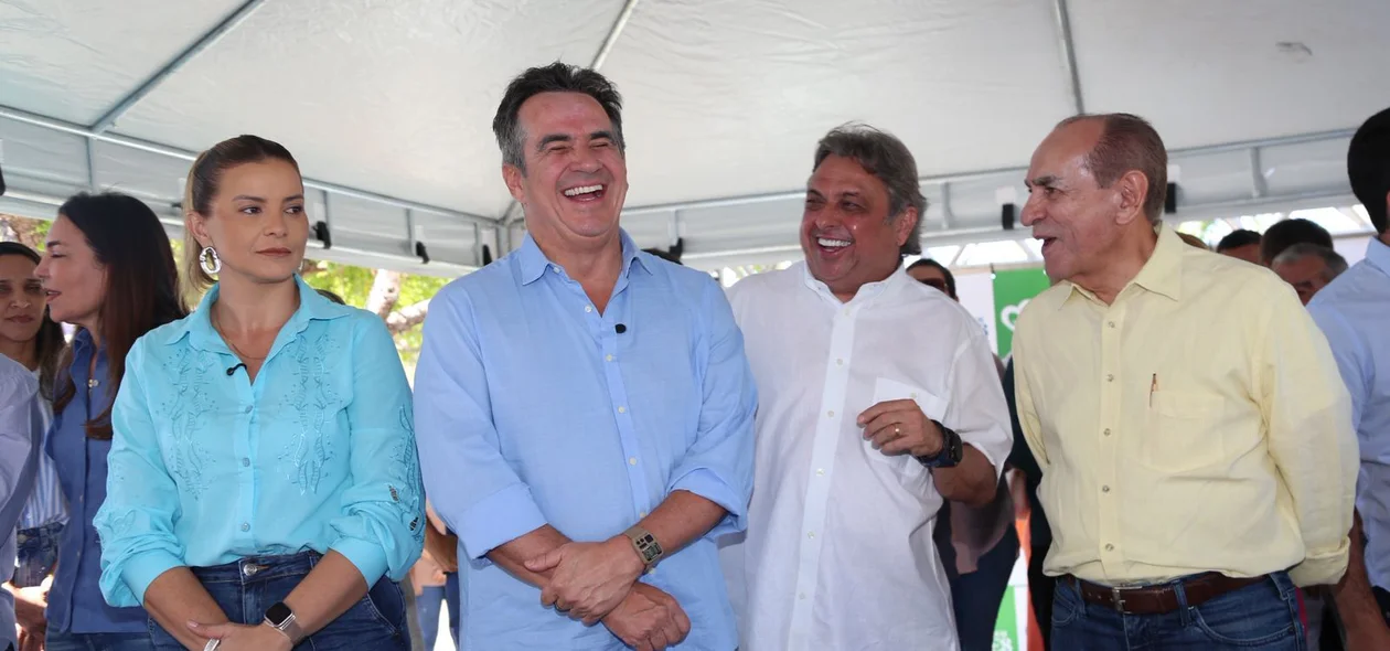 Ciro Nogueira e Marcelo Castro no evento