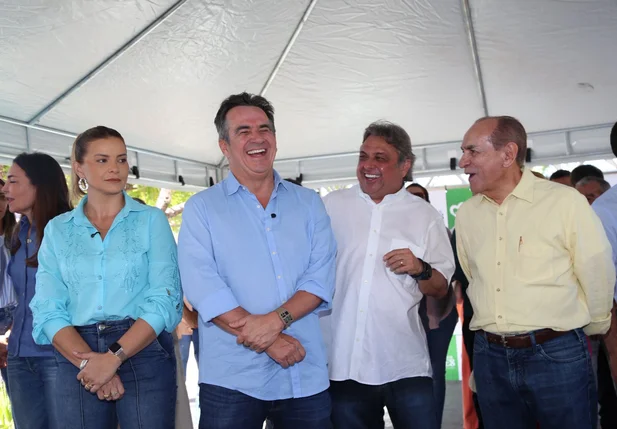 Ciro Nogueira e Marcelo Castro no evento