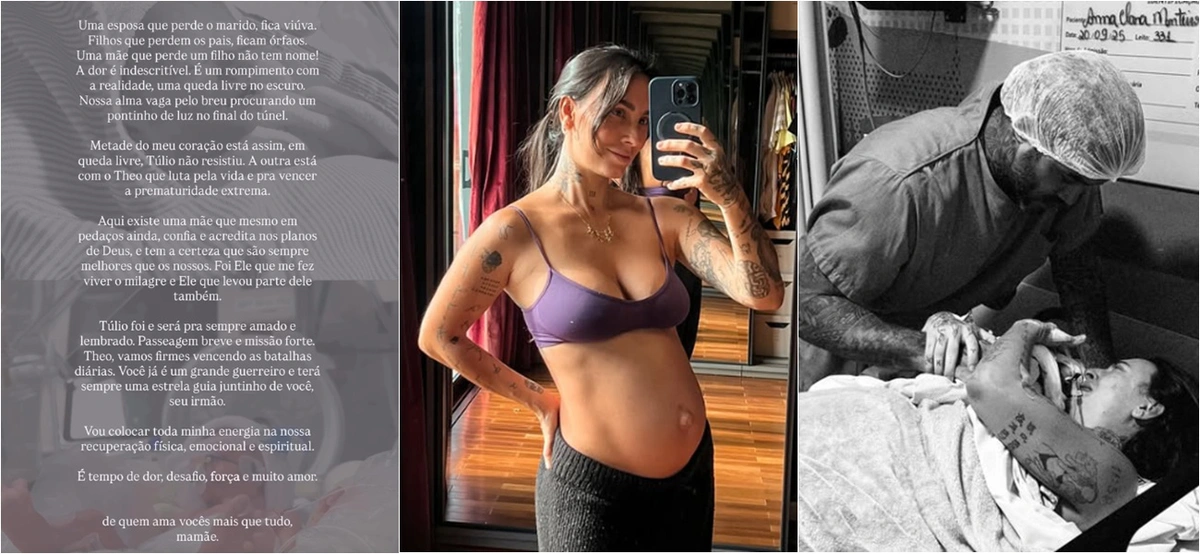 Clara Maia perde um dos gêmeos em parto prematuro