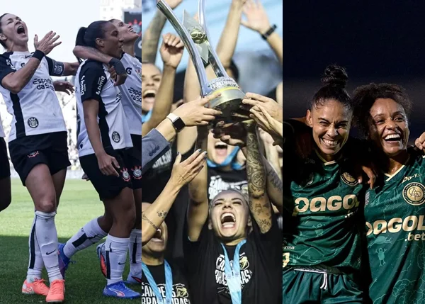 Corinthians,Santos e Atlético Piauiense foram campeões do futebol feminino em 2025