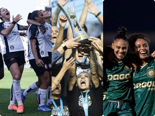 Corinthians,Santos e Atlético Piauiense foram campeões do futebol feminino em 2025