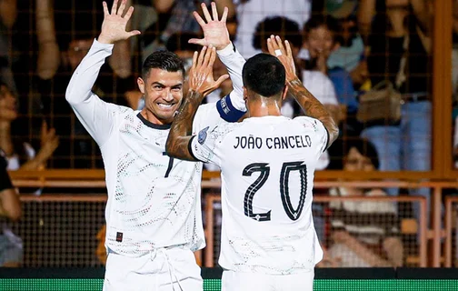 Cristiano Ronaldo e João Cancelo