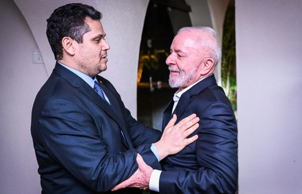 Davi Alcolumbre e Lula