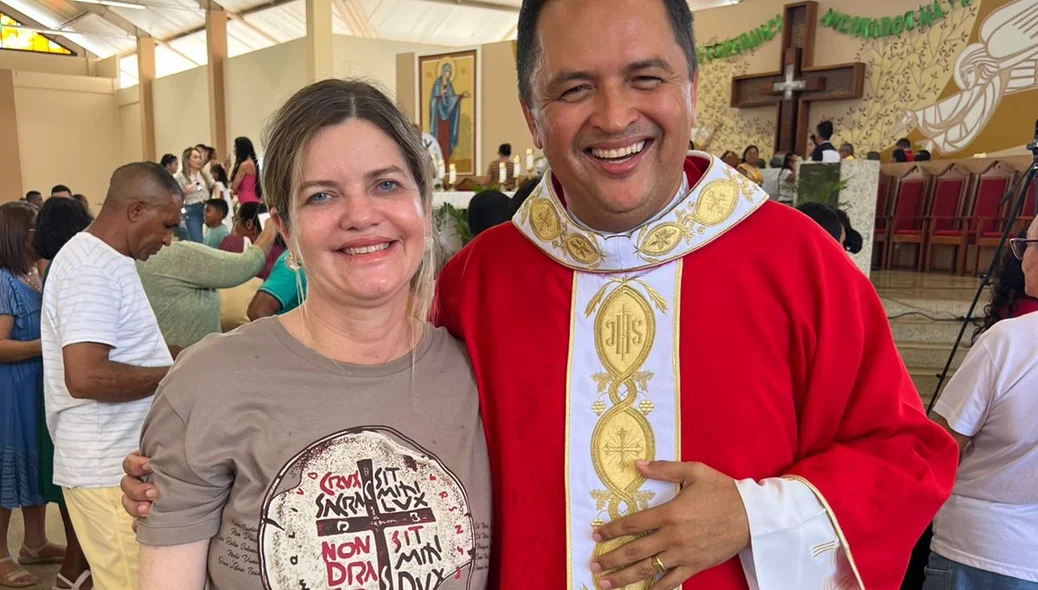 Deputada Gracinha Mão Santa participa dos festejos de Santa Cruz dos Milagres