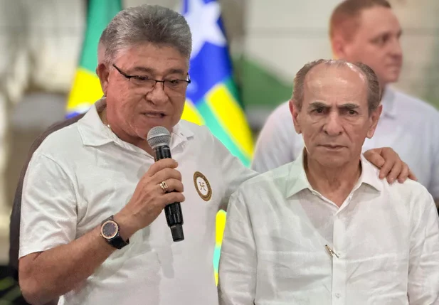 Deputado estadual, João Madison e senador Marcelo Castro