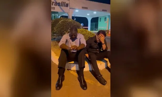 Deputado Hélio Lopes e senador Magno Malta