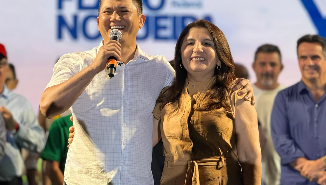 Deputado Rubens Vieira e Maninha Fontenele