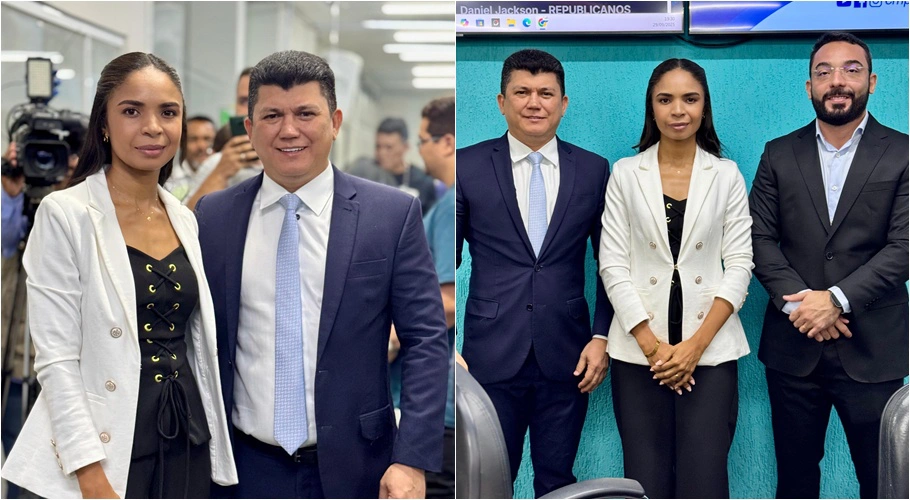Deputado Rubens Vieira prestigia posse de Samara do Estevão como vereadora de Paranaíba