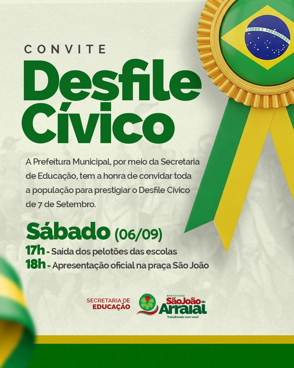 Desfile Cívico de São João do Arraial