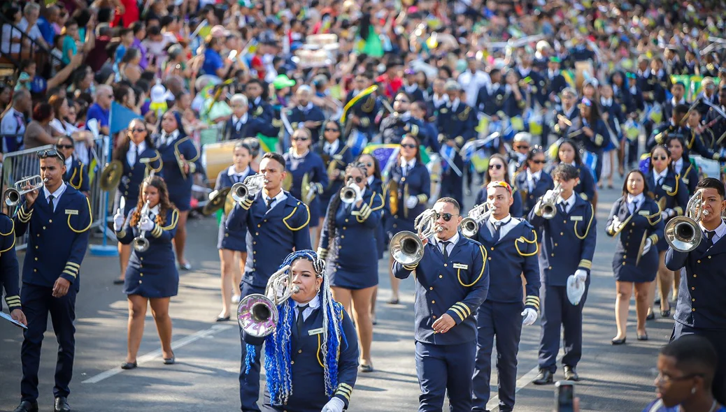 Desfile Cívico em Teresina
