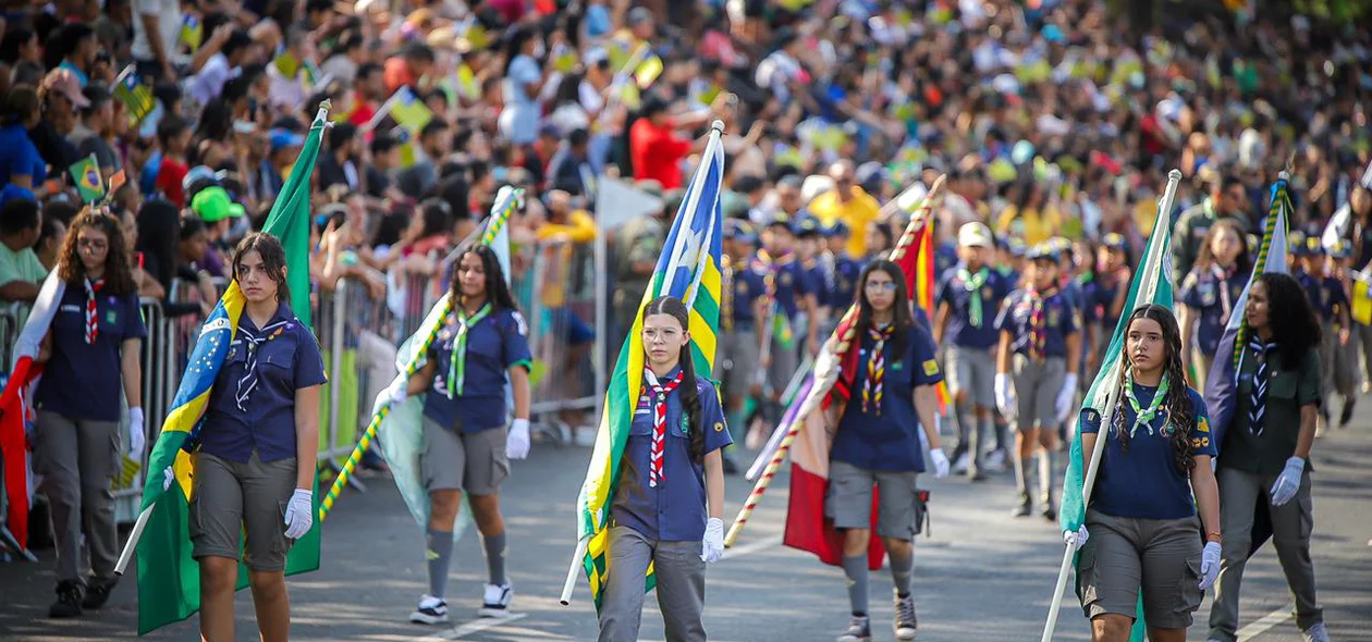 Desfile de 7 de setembro em Teresina