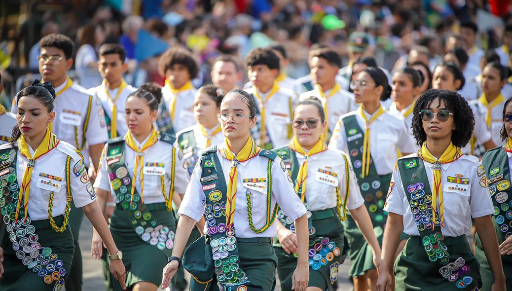 Desfile de 7 de setembro em Teresina