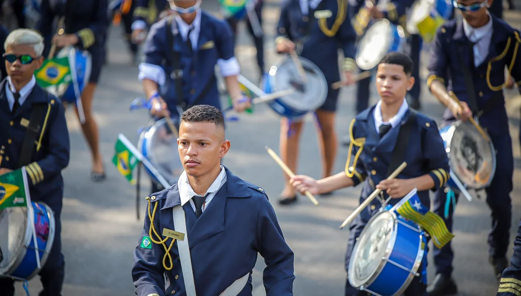 Desfile de 7 de setembro na capital