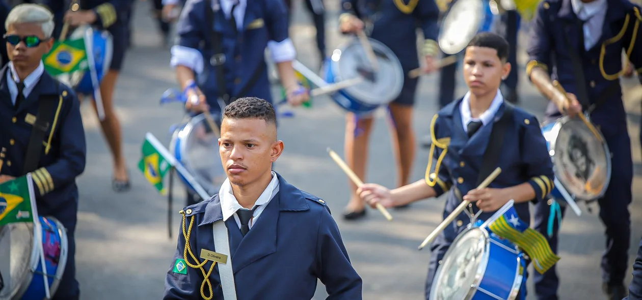 Desfile de 7 de setembro na capital