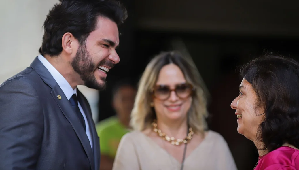 Dr. Marcus Vinícius com a ex-ministra