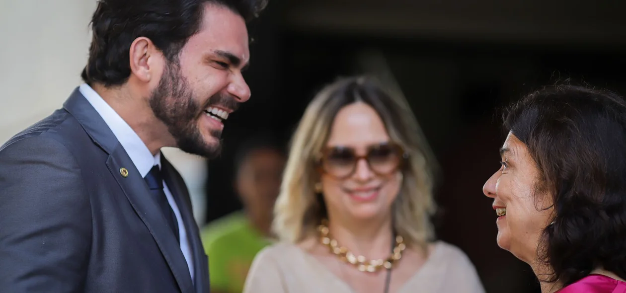 Dr. Marcus Vinícius com a ex-ministra