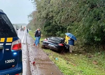 Empresário morre em acidente duas horas após comprar Porsche no RS