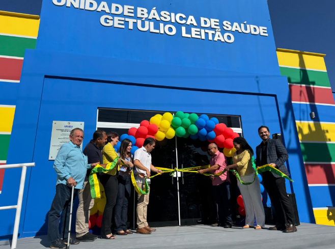 Entrega da Unidade Básica de Saúde Getúlio Leitão em Uruçuí