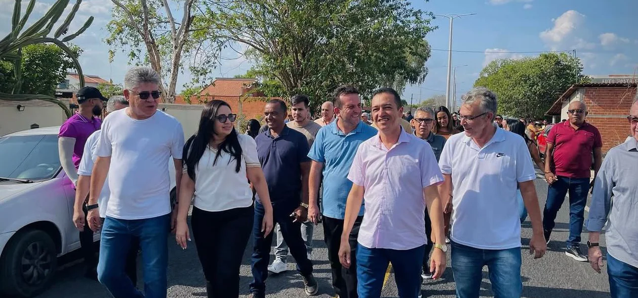 Entrega de obras em São Gonçalo do Piauí