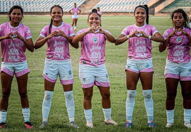 Equipe feminina do Piripiri Futebol Clube