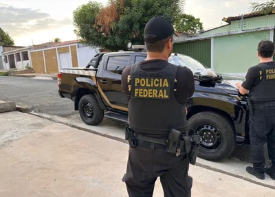 Equipes da Polícia Federal na Operação Puma