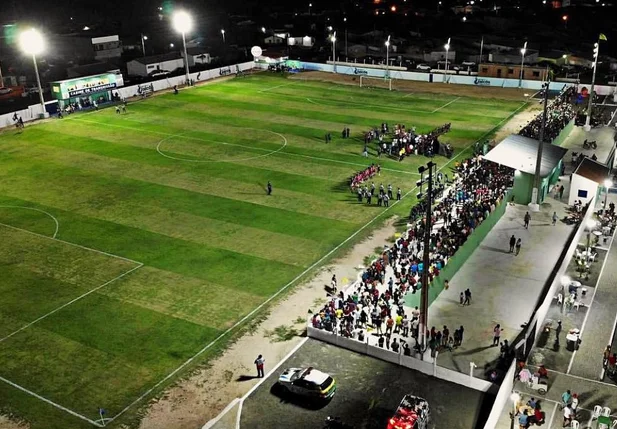 Estádio José Retrão de Oliveira, em Jaicós