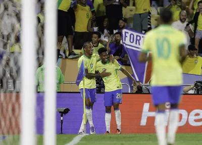 Estêvão faz seu 1º gol pela Seleção, e Brasil vence Chile
