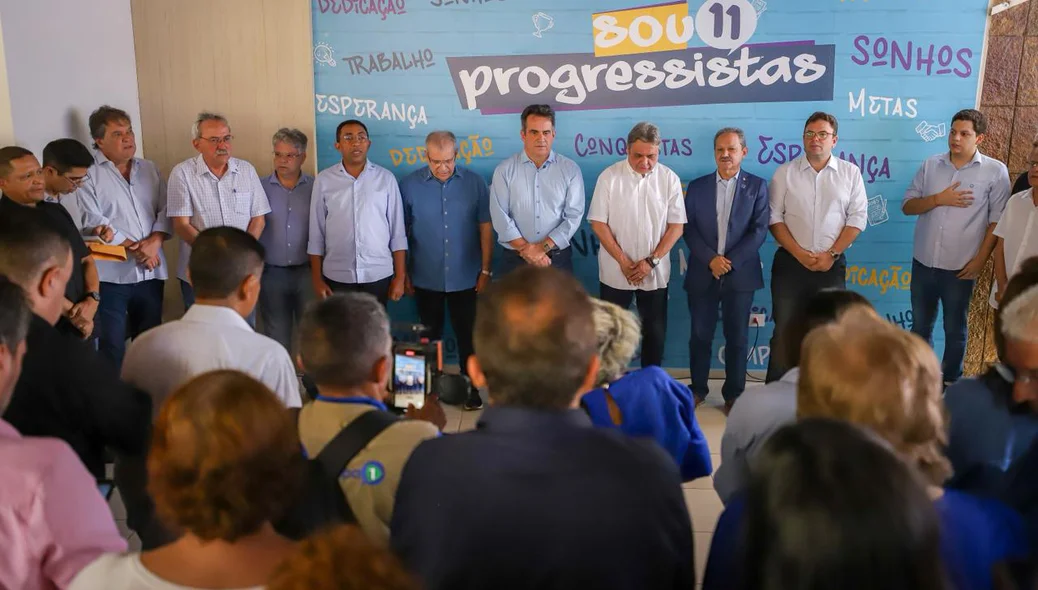 Evento de filiação do João Vicente Claudino ao PP