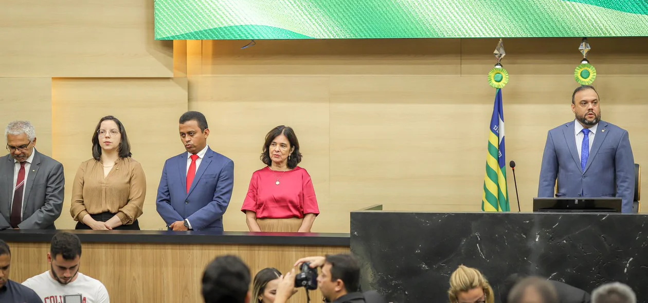 Ex-ministra Nísia Trindade recebendo o título