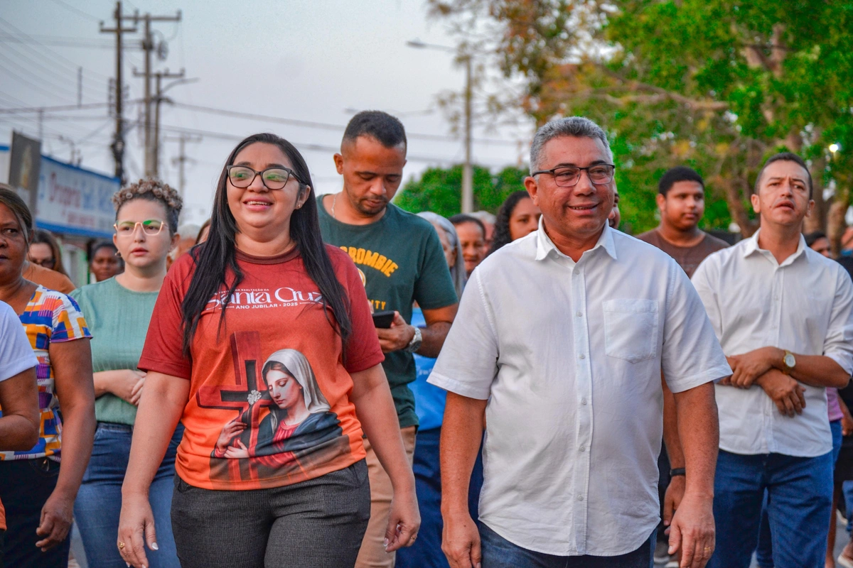Fiéis celebram novenário em honra à Santa Cruz no município de São Gonçalo do Piauí