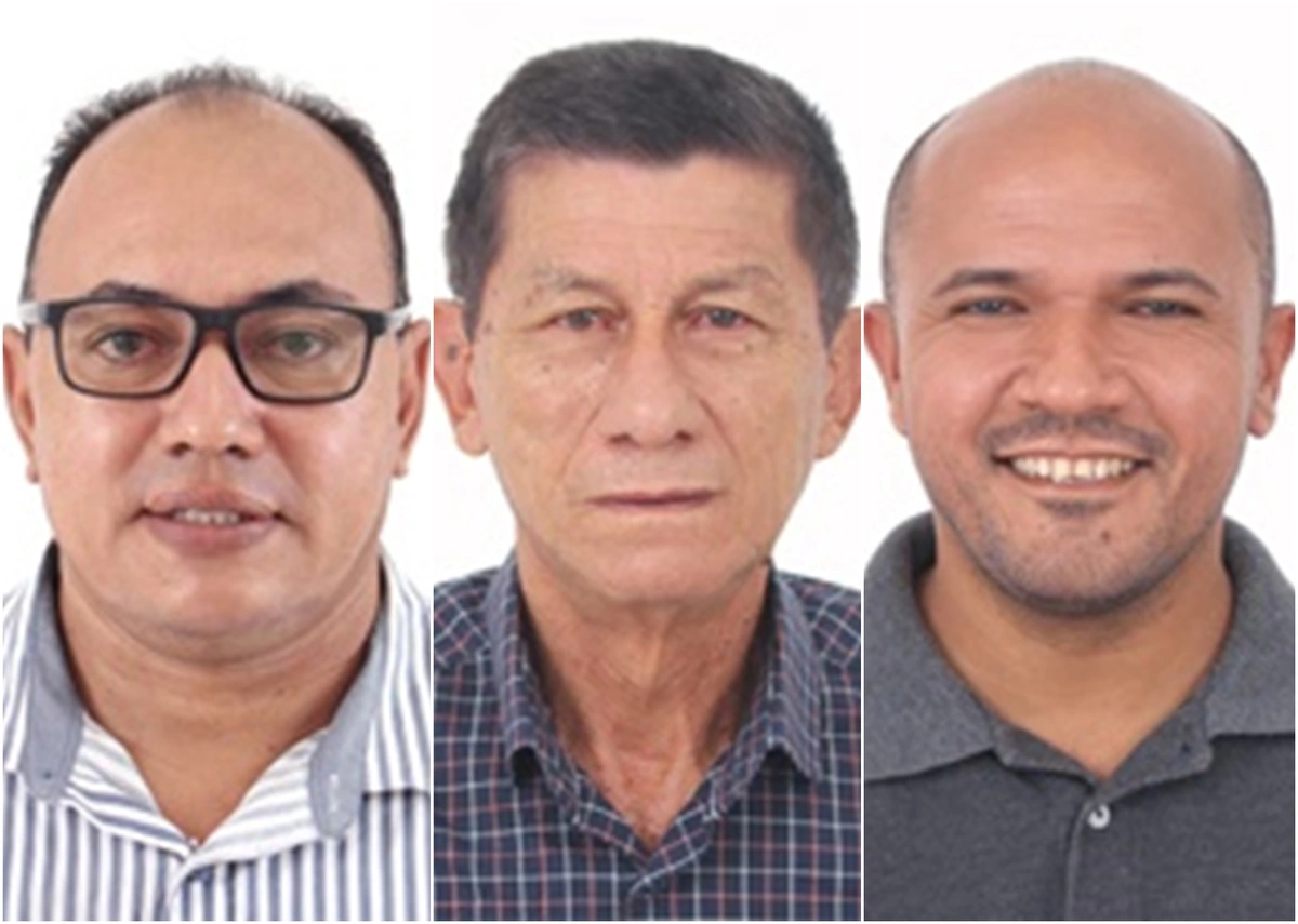 Francisco Denes Monteiro de Brito, o Denis Pescados; Francisco José Silva Veras, o Laguinho; e Wagner Zanata Souza Lopes
