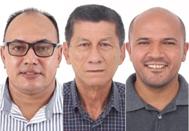 Francisco Denes Monteiro de Brito, o Denis Pescados; Francisco José Silva Veras, o Laguinho; e Wagner Zanata Souza Lopes