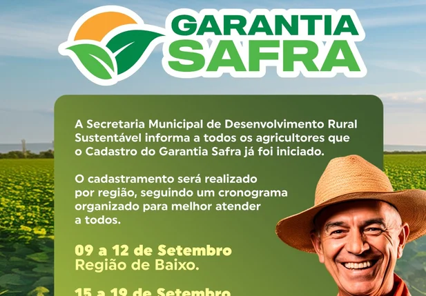 Garantia Safra em São João do Piauí