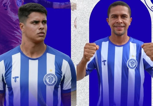 Goleiro Marcus Vinícius e meia Weltin
