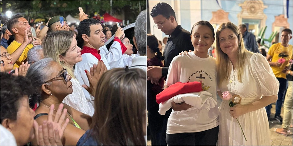 Gracinha Mão Santa celebra a Padroeira de Parnaíba e defende fortalecimento do turismo religioso