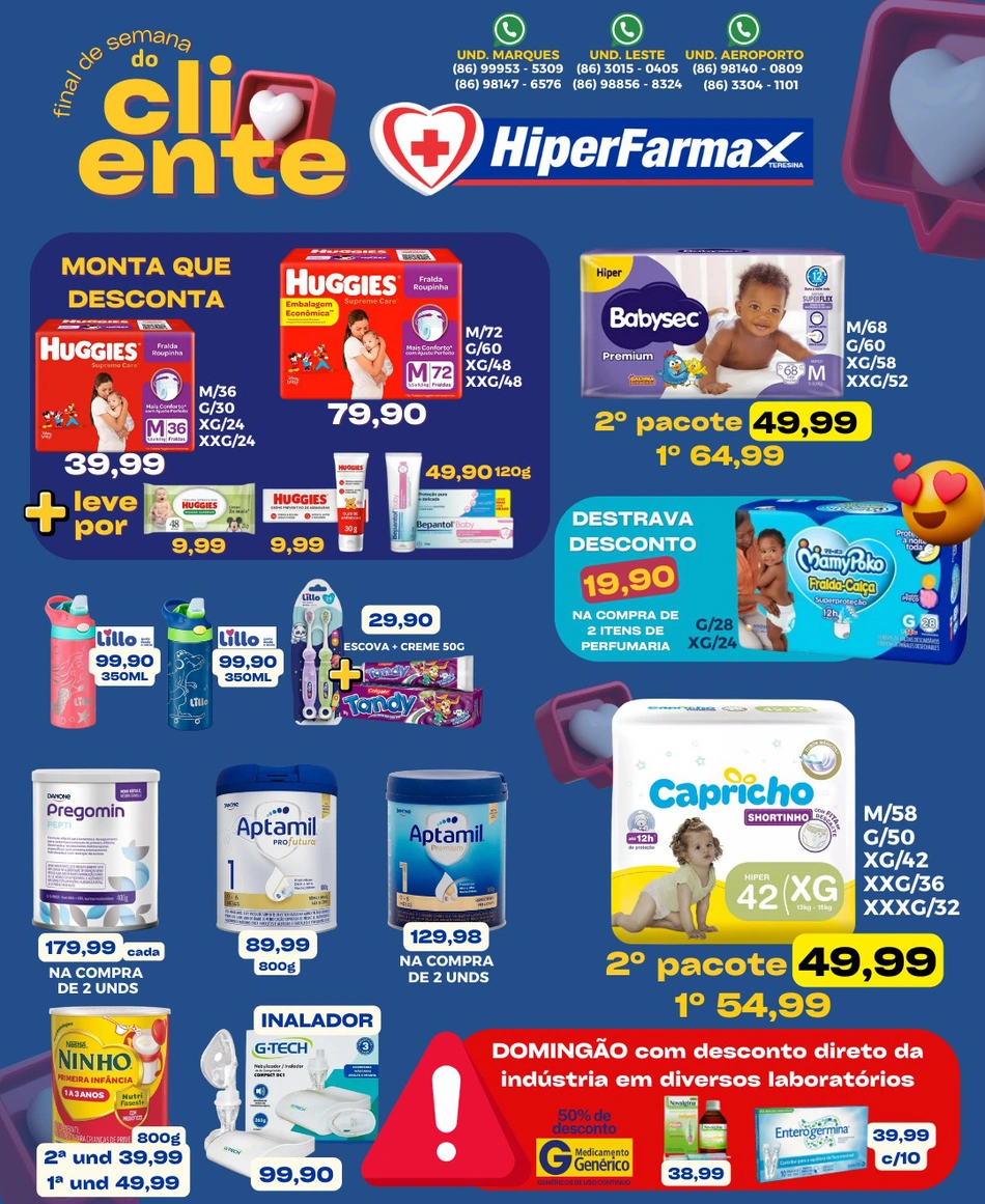 Hiperfarmax: a farmácia com promoção todos os dias do ano