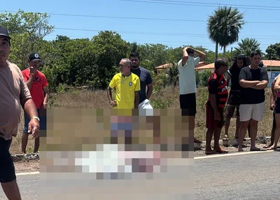 Homem morre em acidente entre moto e carro na BR 402 em Cajueiro da Praia