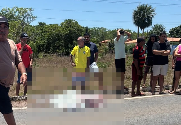 Homem morre em acidente entre moto e carro na BR 402 em Cajueiro da Praia