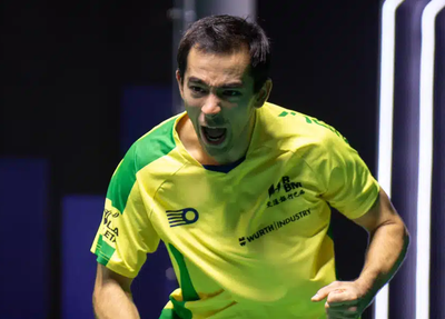 Hugo Calderano vence na estreia do WTT Macau 2025