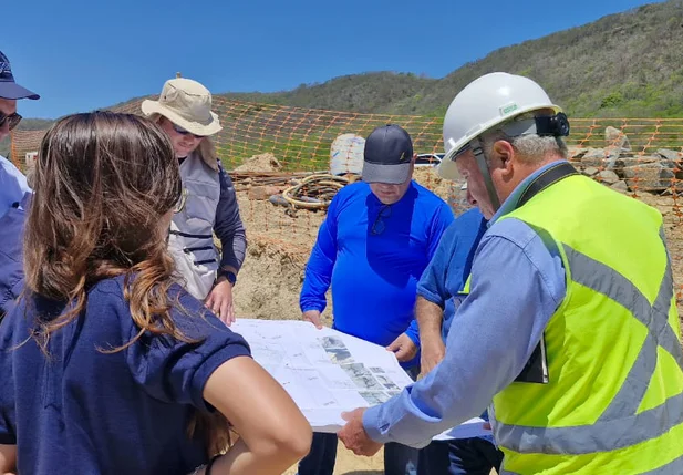 Idepi realiza visita técnica à obra da Barragem Nova Algodões