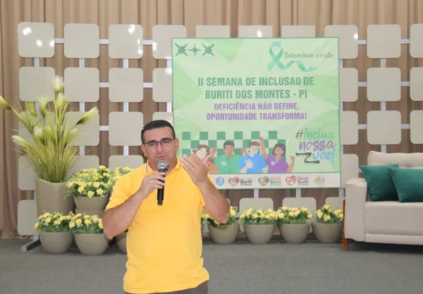 II Semana da Inclusão em Buriti dos Montes