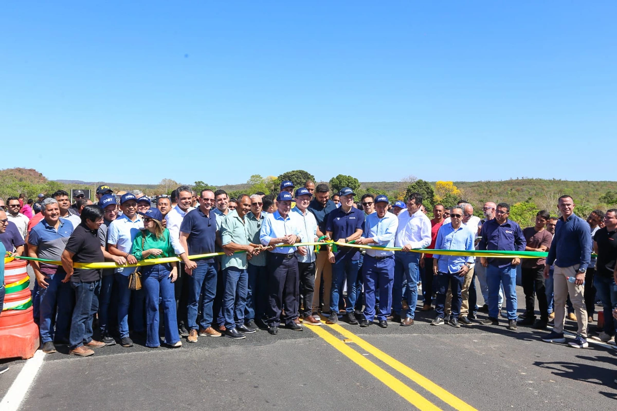 Inauguração de ponte sobre o rio Parnaíba entre Piauí e Maranhão