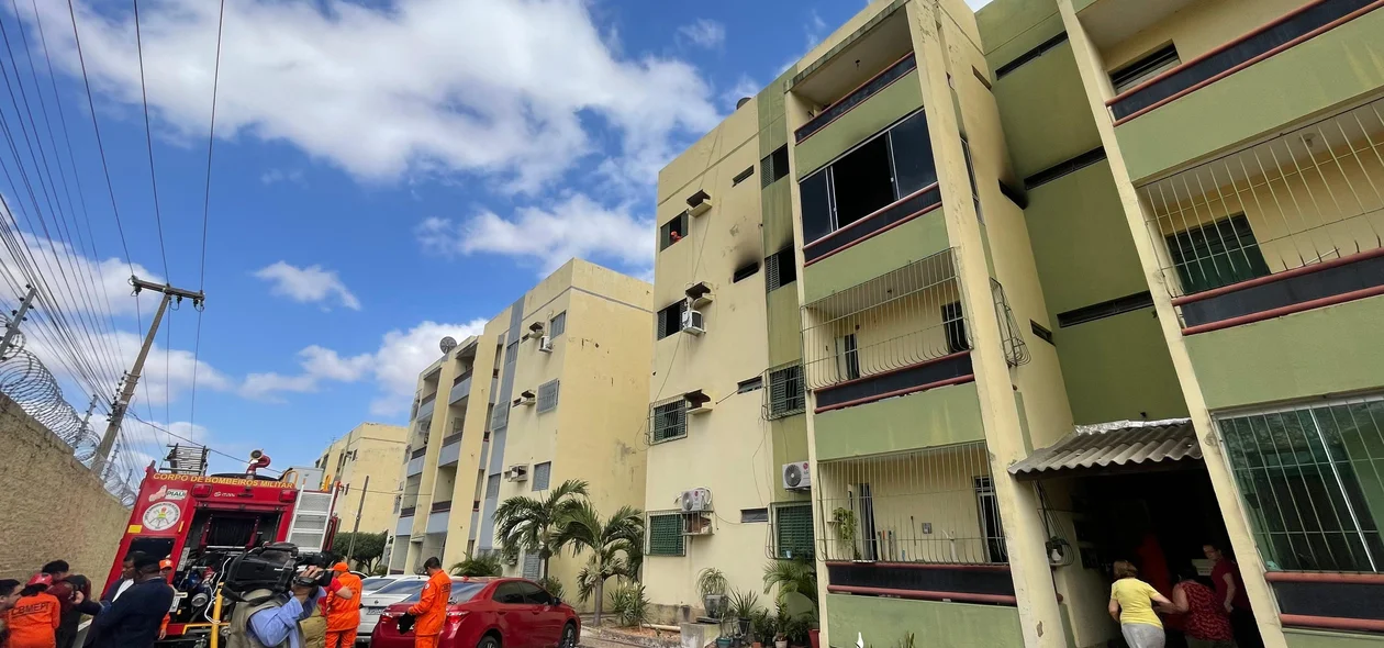 Incêndio atingiu apartamento na zona sul de Teresina