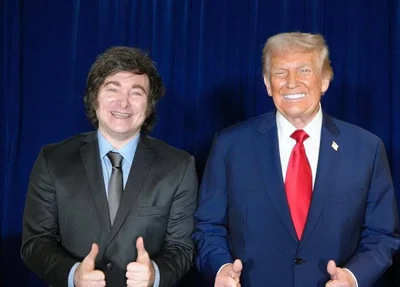 Javier Milei e Trump