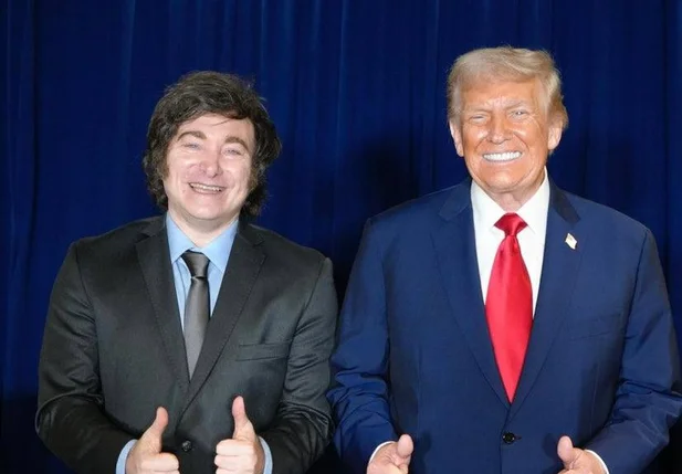 Javier Milei e Trump